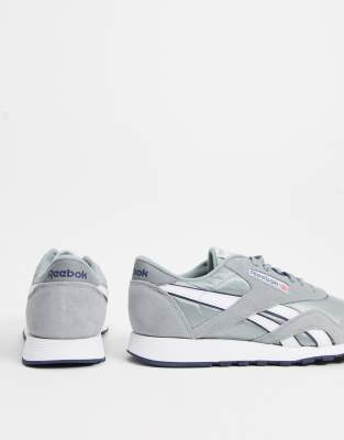 reebok classic light grey