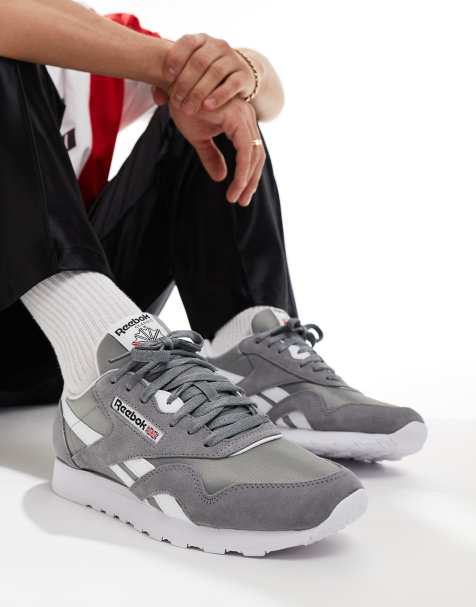 Reebok Classic Nylon sneakers in grey  - view 1