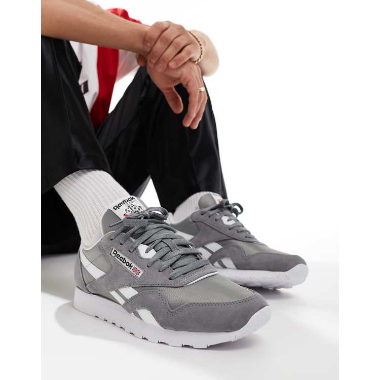 Reebok Classic Nylon sneakers in grey