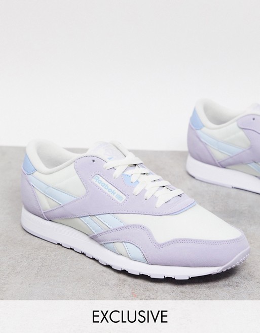 Reebok classic nylon sneakers in lilac exclusive to ASOS | ASOS