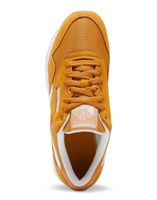 Reebok classic cheap nylon enfant orange