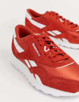 reebok classic nylon red