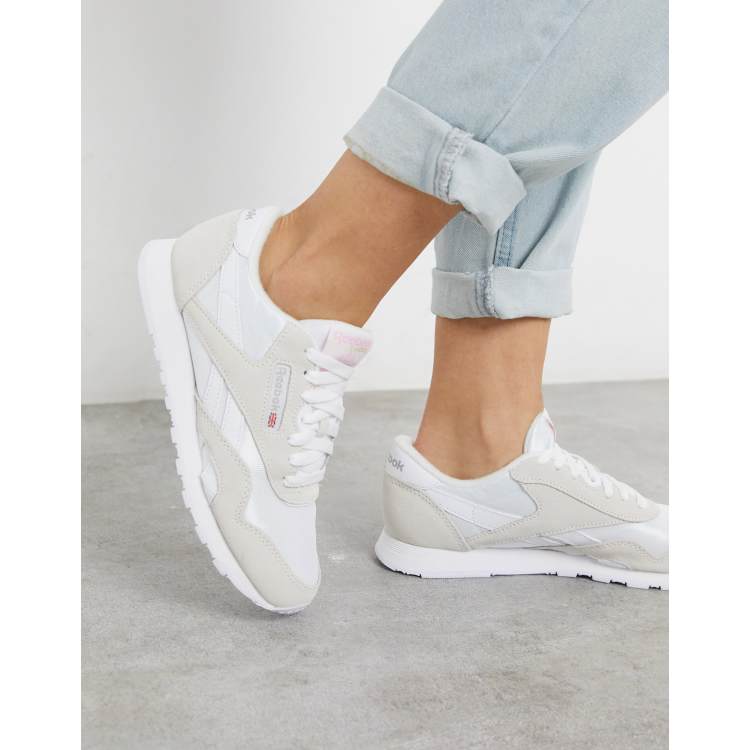 Reebok Classic Nylon sneakers in and gray | ASOS