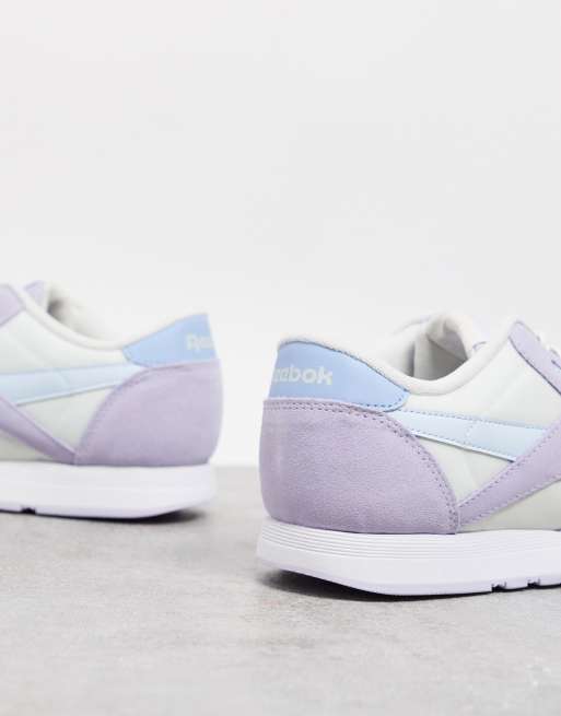 Lilac deals reebok trainers