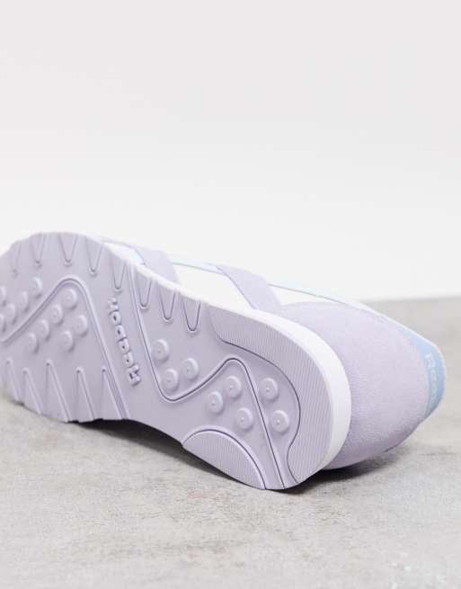 Reebok lilac classic nylon cheap trainers