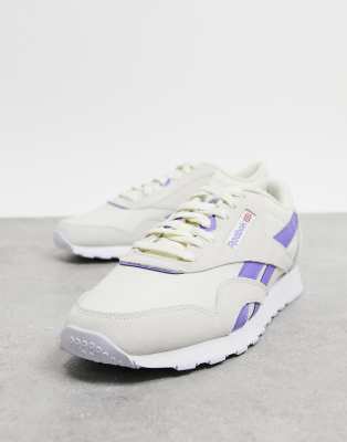 reebok purple trainers
