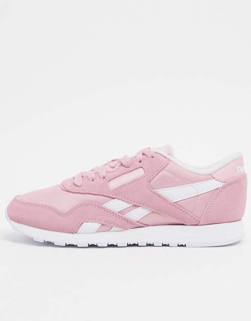 Reebok store trainers pink