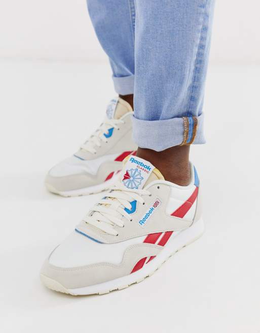 Reebok store nylon trainers