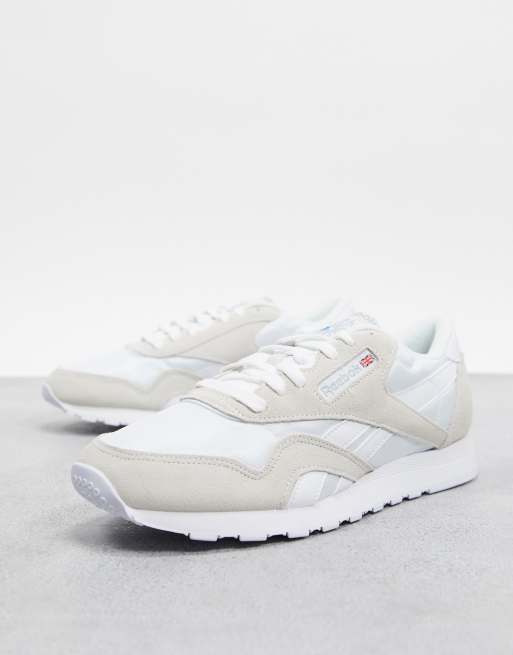 Reebok nylon white store alpine trainers