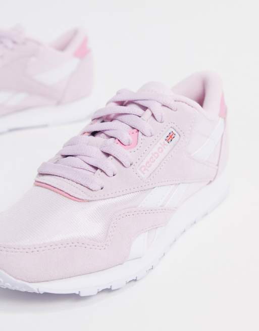 Classic Nylon trainerss in pink | ASOS