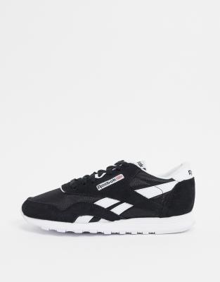 reebok classic nylon bianche