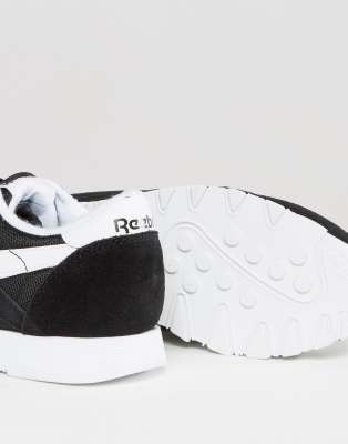 scarpe reebok bianche e nere