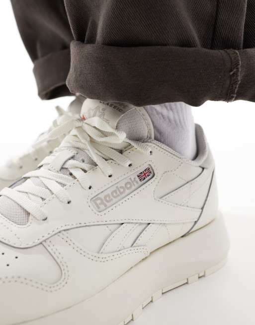 Reebok Classic SP Baskets en cuir Blanc craie ASOS