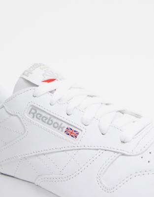 reebok classic white gum sole