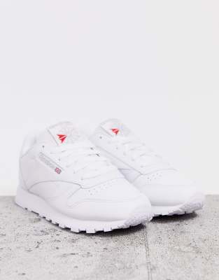 reebok leather classic white