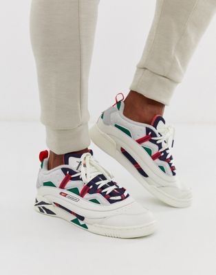 Reebok classic work out plus sneakers recrafted in white | ASOS