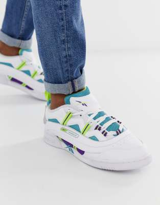 Reebok classic work out plus trainers recrafted in white | ASOS