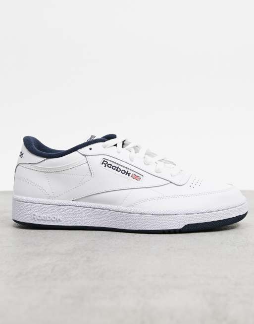 Reebok Classics - Club C 85 - Baskets avec languette bleu marine - Blanc, 4 de 4