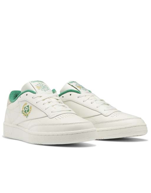 Reebok Classics Club C 85 Tennis sneakers in Chalk/Green |