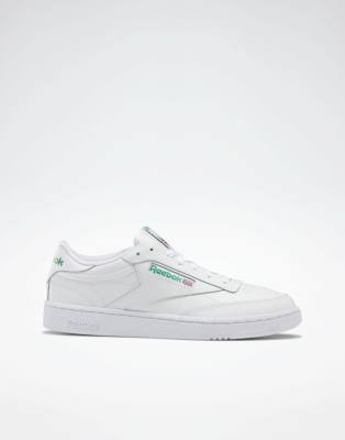 Reebok Classics Club C 85 trainers in white | ASOS