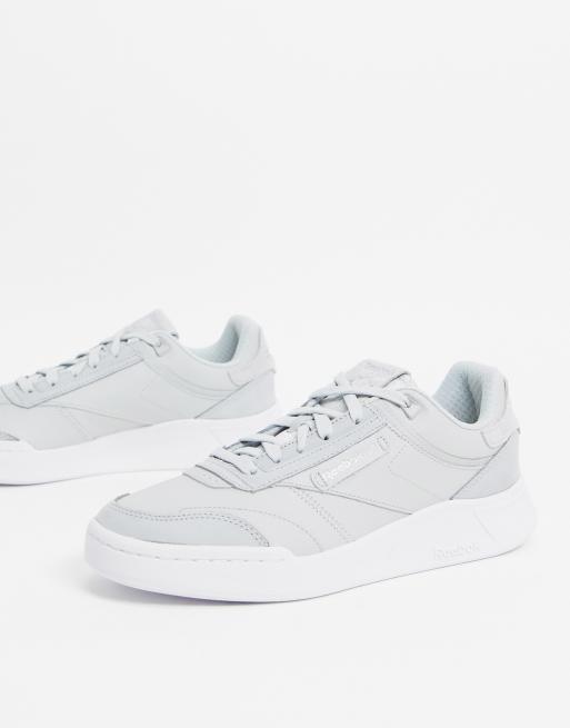 reebok classics club c legacy trainers in beige