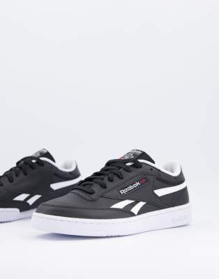 reebok classic club c black