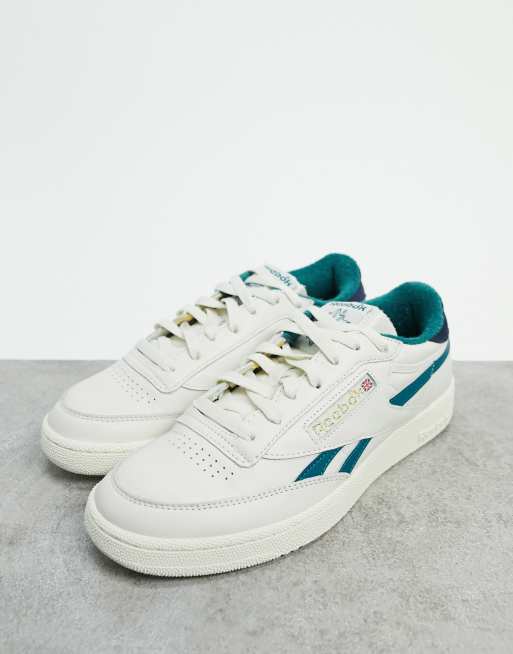 Reebok Club C Revenge Legacy Chalk Semi Future Teal Hombre