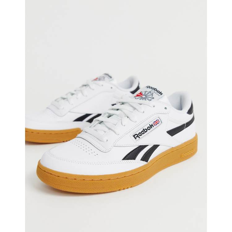 Reebok revenge cheap gum white