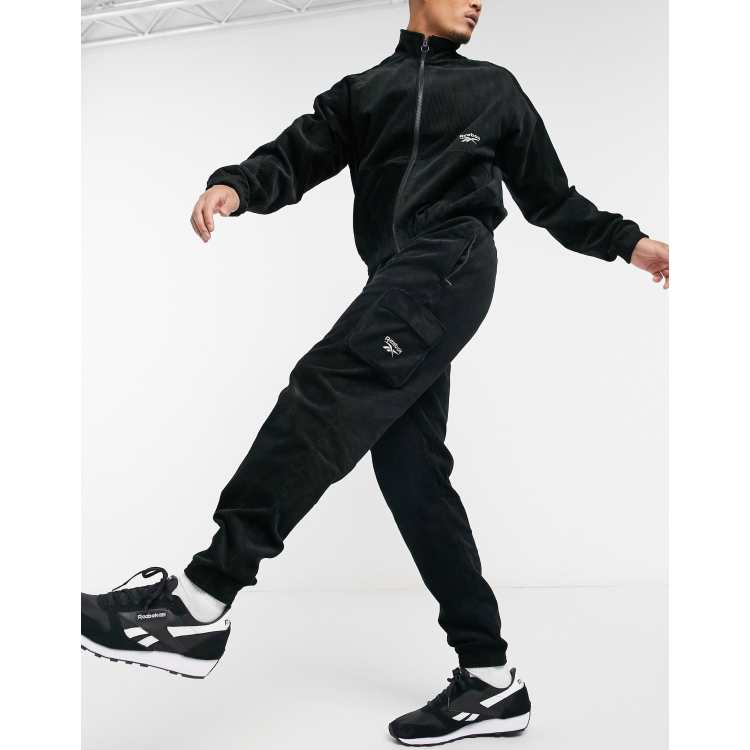 Reebok corduroy track top best sale