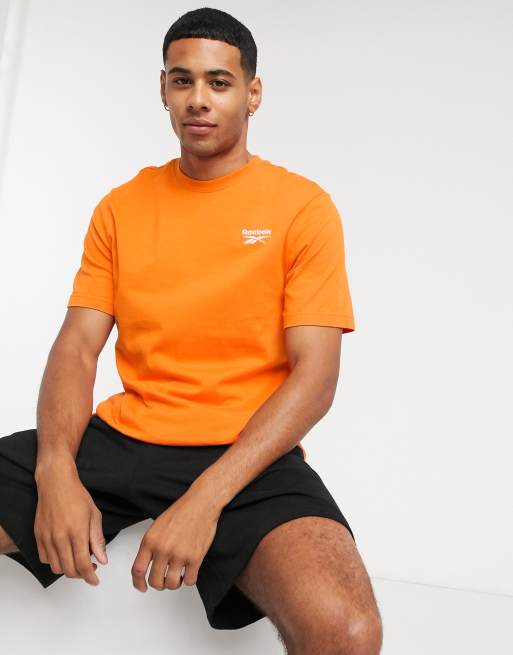 Reebok classic shop t shirts orange