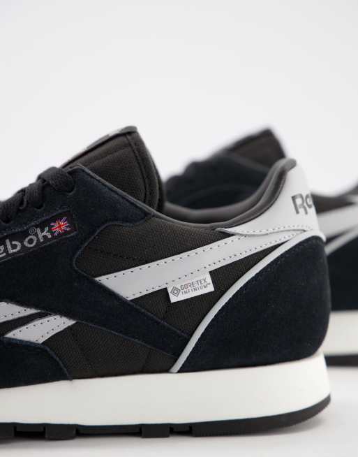 Reebok Classics - Goretex-sneakers i sort læder, 4 af 4