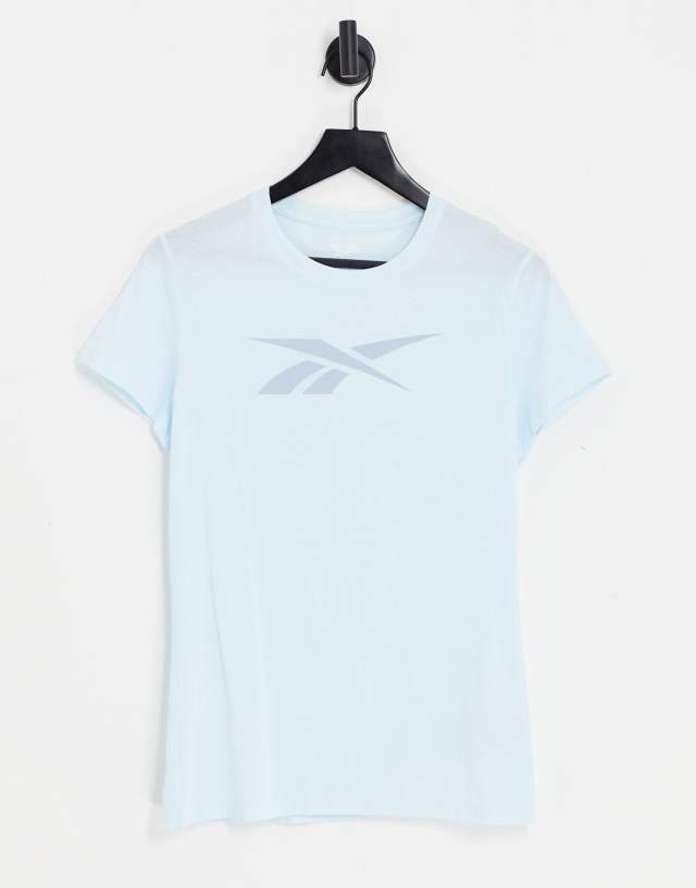 Reebok Classics graphic vector t-shirt in blue