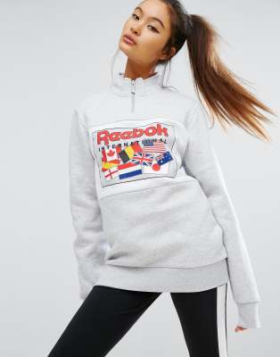 pull reebok femme or