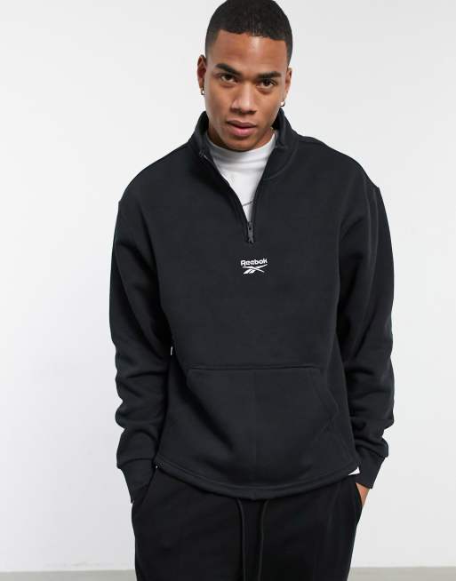 Reebok half hot sale zip pullover