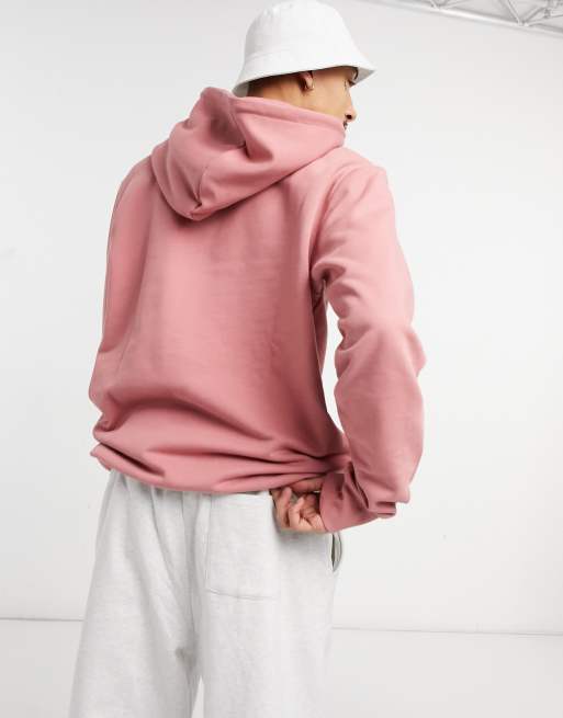 Reebok Classics hoodie with central logo in dusty pink exclusive to ASOS