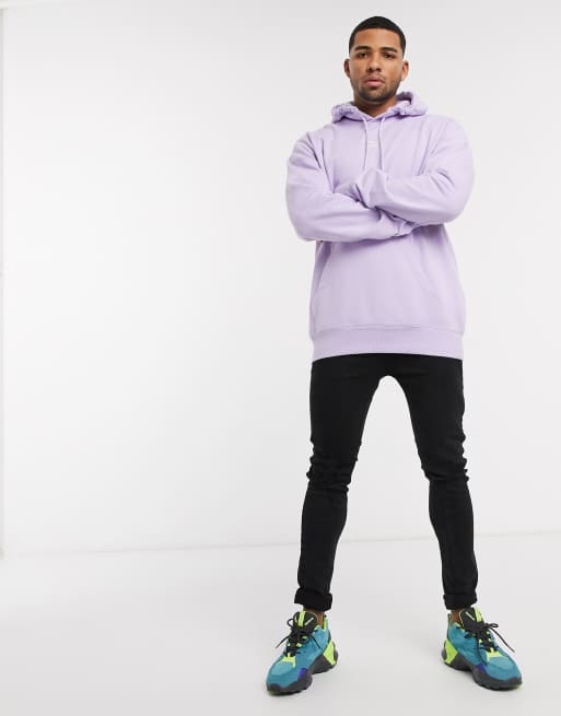 Reebok classic hot sale hoodie purple