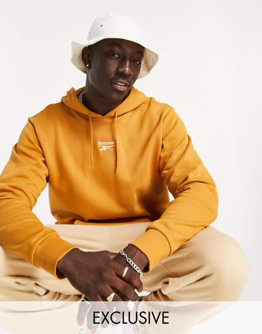 Reebok classic deals hoodie yellow