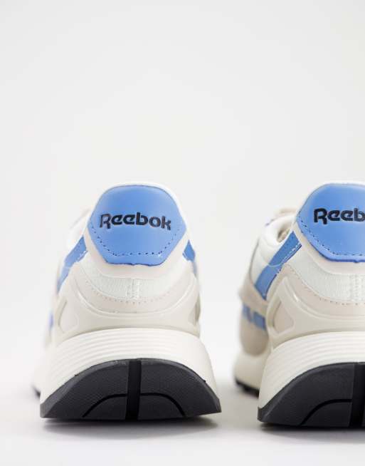 Reebok Classics – Legacy AZ – Buty sportowe w kolorze beżowym i pudrowoniebieskim, 4 z 4