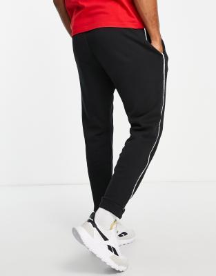 reebok black joggers