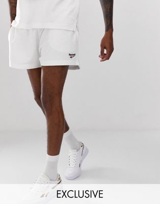 reebok white shorts