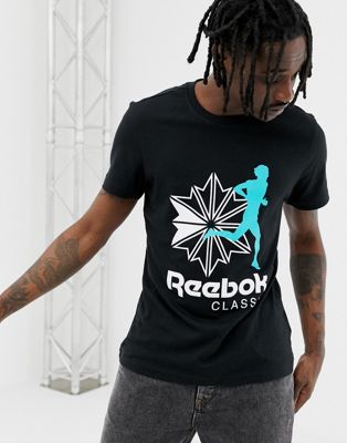 reebok classic logo t shirt