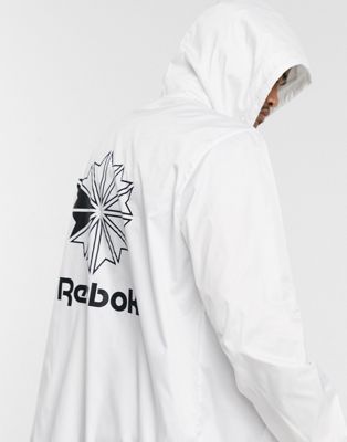 Reebok classics logo windbreaker jacket 