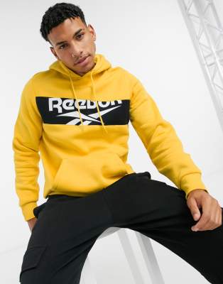 Reebok Classics OTH hoodie in toxic yellow