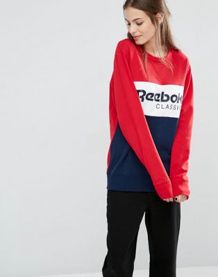 classic reebok sweatshirt