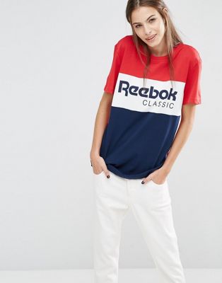 reebok classic logo shirt