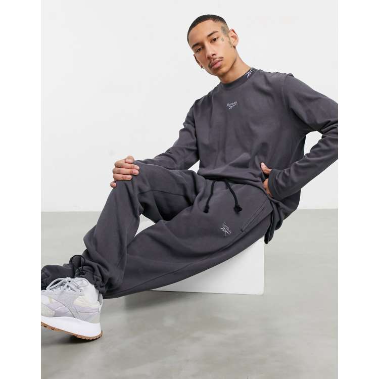 Reebok - Ensemble Jogging FP9743 Noir Blanc 