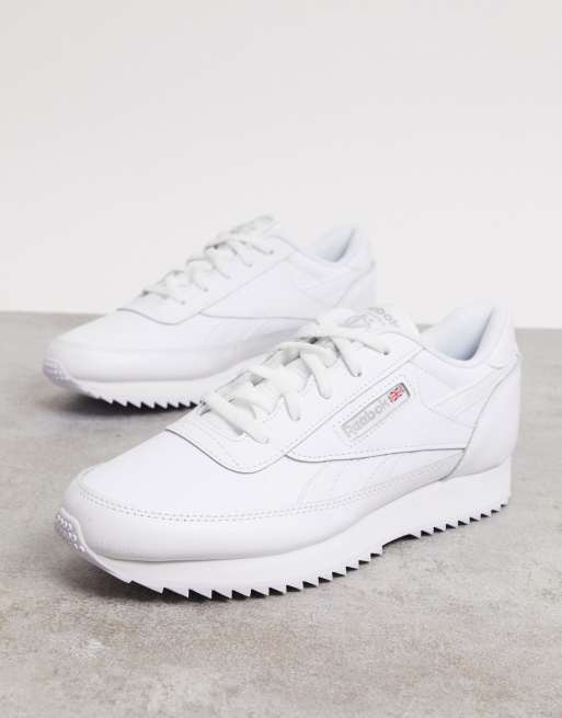 Reebok classic cheap ripple white