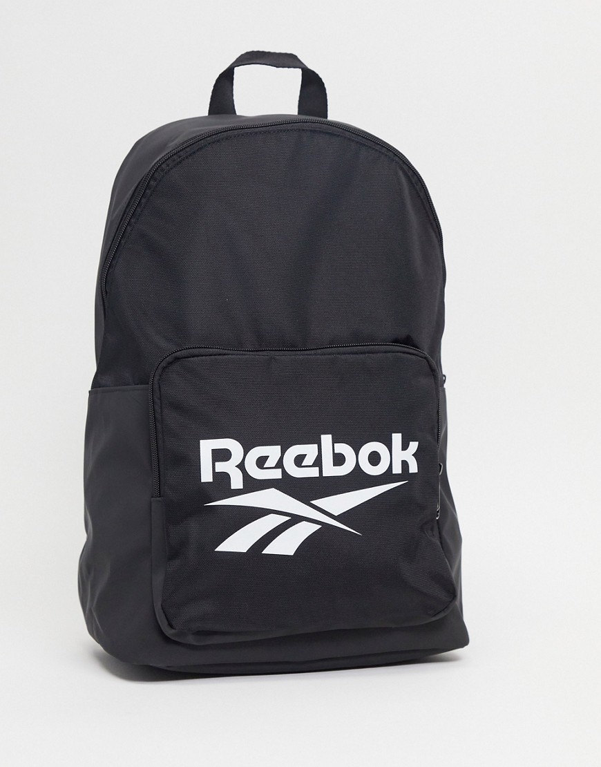 Reebok Classics - Sort rygsæk med stort logo