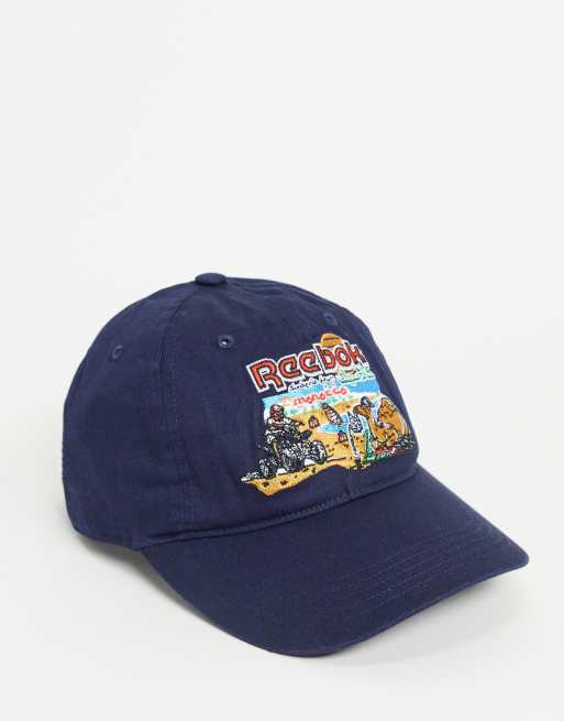 Reebok Classics souvenir cap in navy ASOS