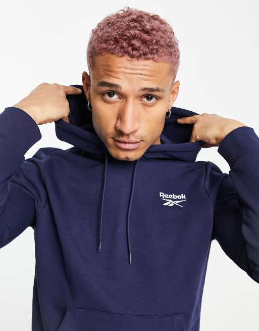 Sweat reebok bleu on sale marine